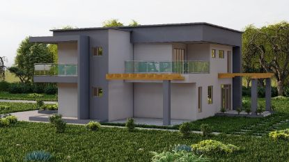 Picture of Four Bedroom Mansion House.