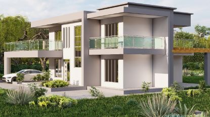 Picture of Four Bedroom Mansion House.