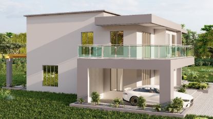 Picture of Four Bedroom Mansion House.