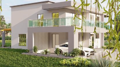 Picture of Four Bedroom Mansion House.