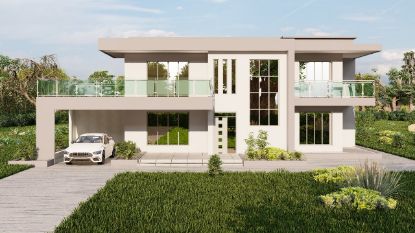 Picture of Four Bedroom Mansion House.