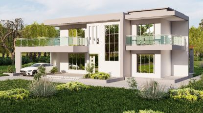 Picture of Four Bedroom Mansion House.