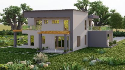 Picture of Four Bedroom Mansion House.